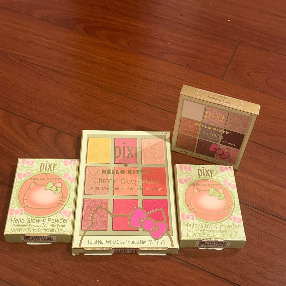 Pixi hello kitty make up set 5 piece or separately